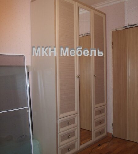 Шкаф с зеркалом на заказ от МКН Мебель