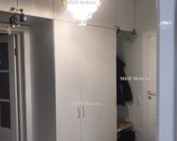 Шкафы в прихожую белый глянец на заказ от МКН МЕбель