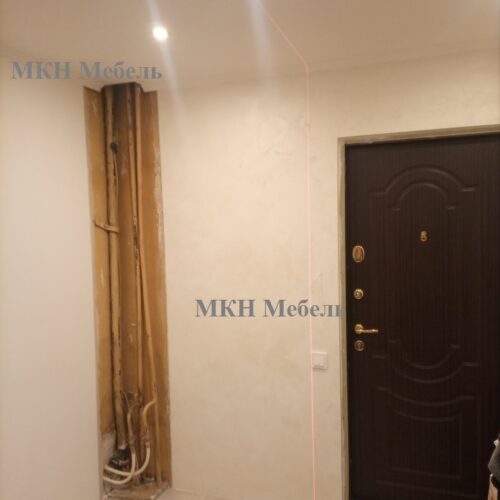 Фото до установки мебели