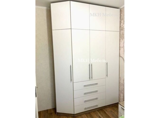 Шкаф под потолок с консолью от МКН Мебель