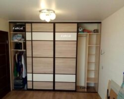 4х дверный встроенный шкаф купе МКН мебель