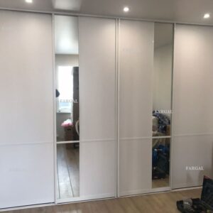 Встроенный шкаф купе под натяжной потолок от МКН Мебель