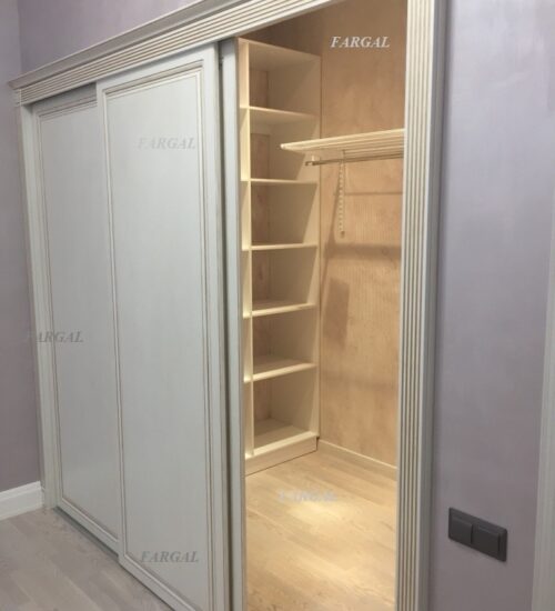 Классические двери купе для гардеробной на заказ от МКН Мебель