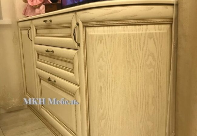 Комод тумба ТВ с ящиками массив дерева от МКН Мебель