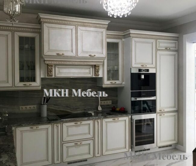 Кухня в классическом стиле на заказ от МКН Мебель