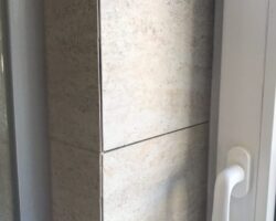 Откос ниши в туалете как надо делать