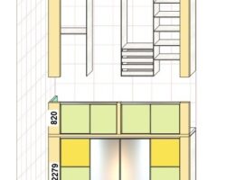 Проект Шкаф купе в детскую МКН Мебель