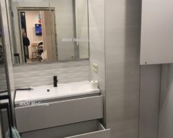 навесная тумба с ящиками для раковины на заказ от МКН Мебель