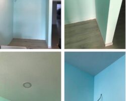 Фото замер ниши шкаф купе с подсветкой МКН Мебель