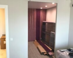 Фото замер проёма Подвесные межкомнатные двери купе МКН Мебель