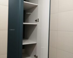 Шкафчик навесной в нишу над стиральной машиной МКН Мебель