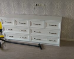 белый комод в классическом стиле на заказ от МКН
