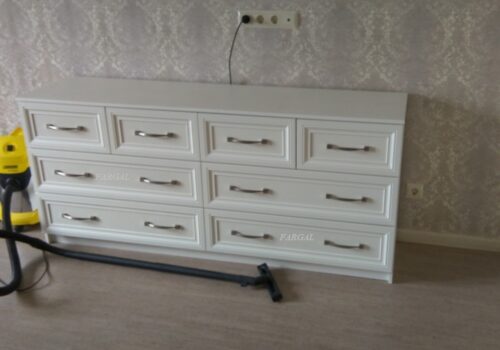 белый комод в классическом стиле на заказ от МКН