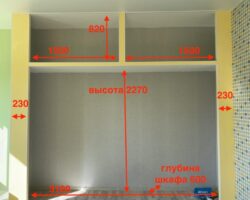 шкаф купе в детскую замер МКН Мебель
